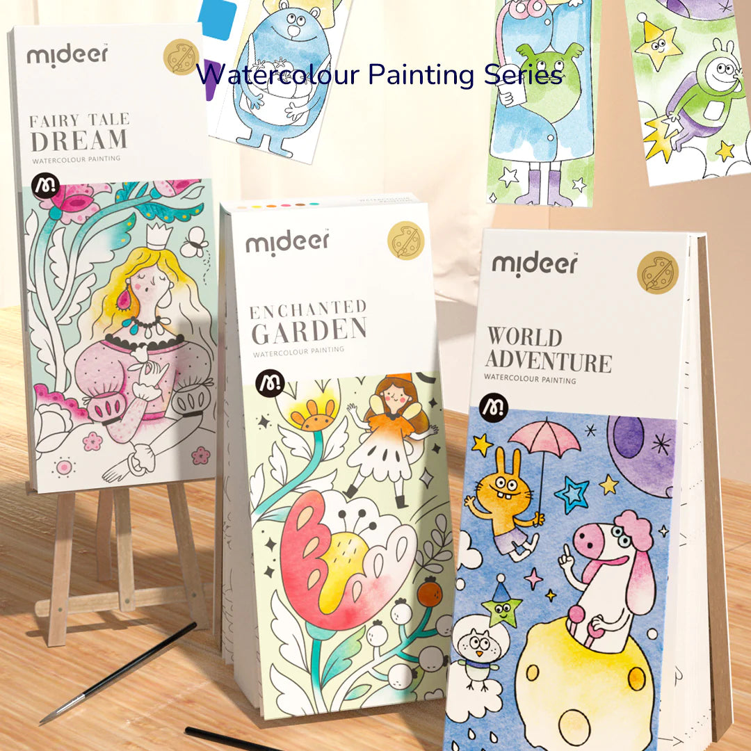 Mideer Watercolor Painting Book Fairy Tale Dream