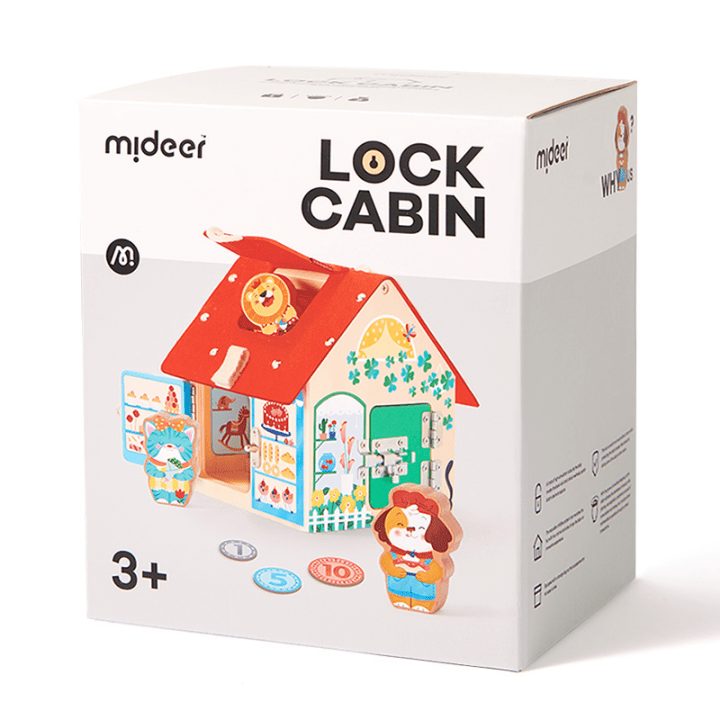 Mideer Lock Cabin Educational Toy Shopping & Math Game