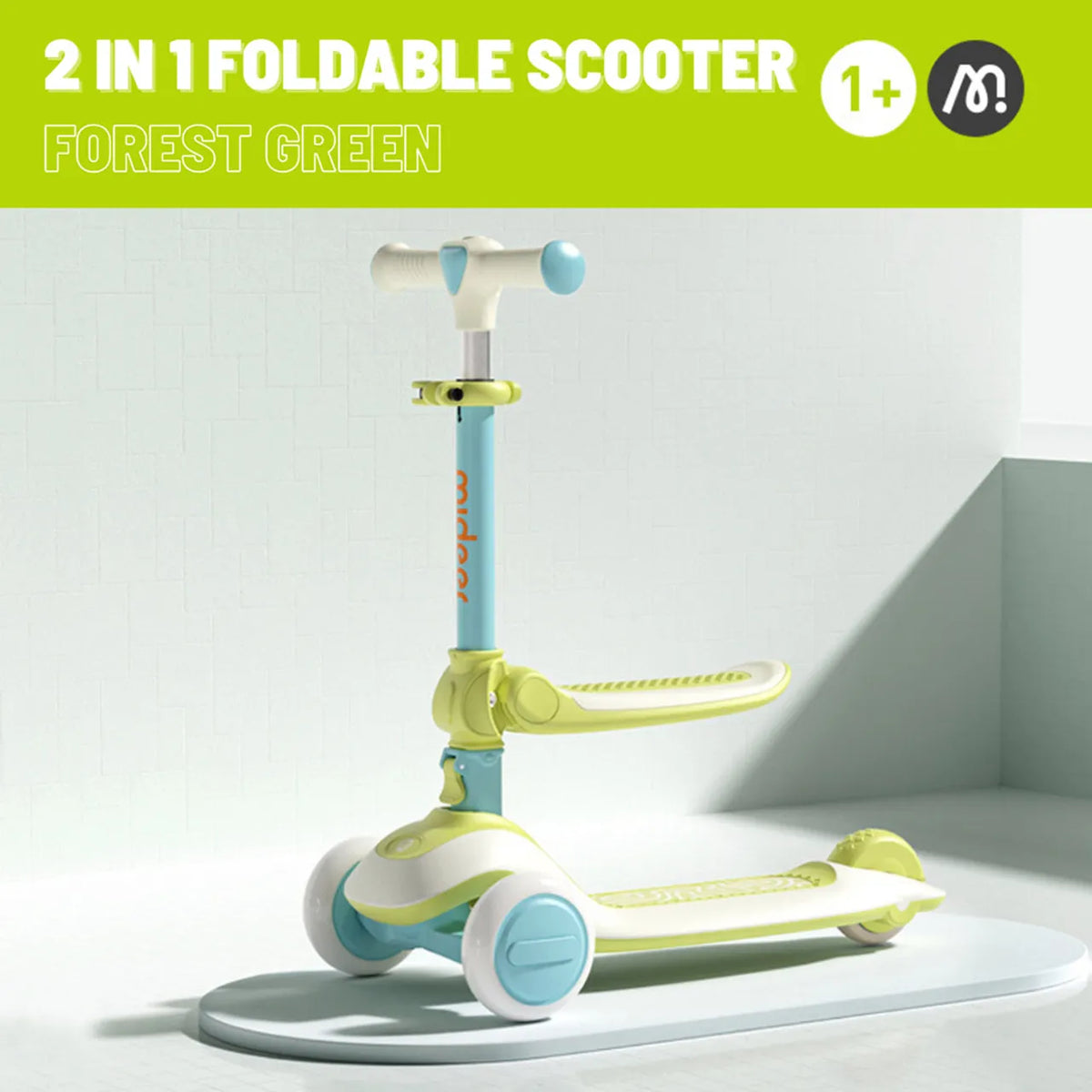 Mideer Kid Scooter Green Age 1+