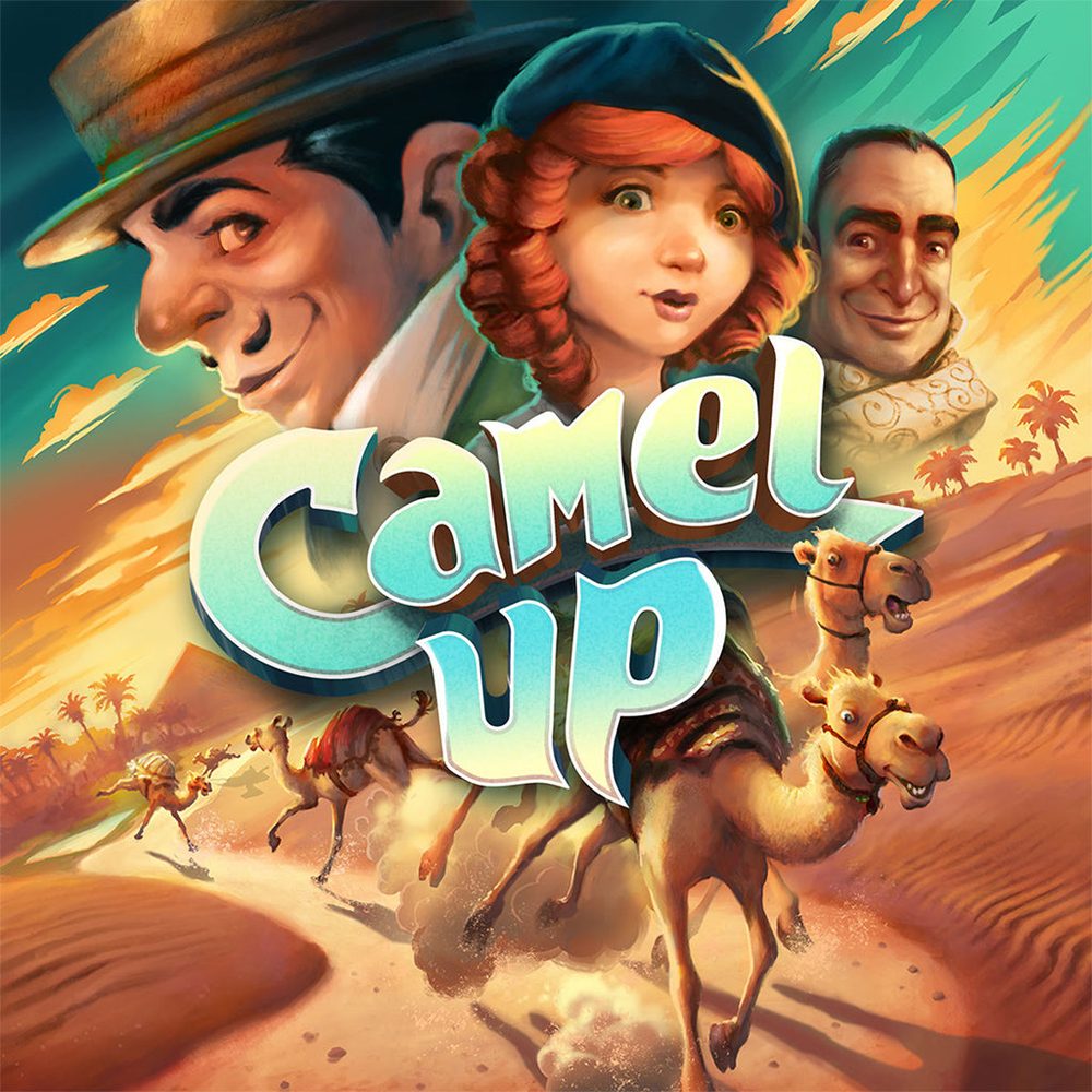 Camel Up, Fun Camel Racing Board Game for Family & Friends