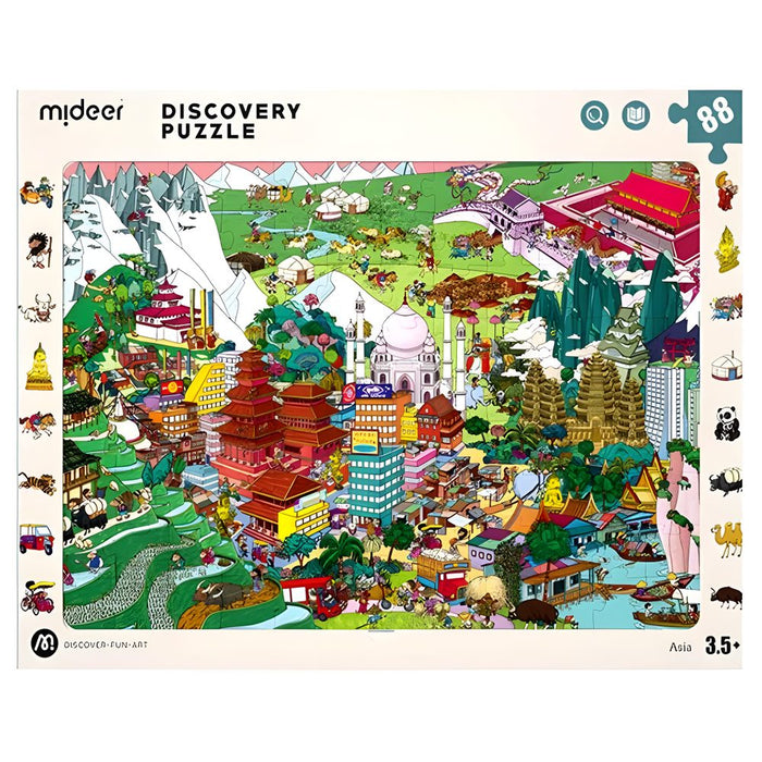 Mideer Discovery Puzzle Big World Small World