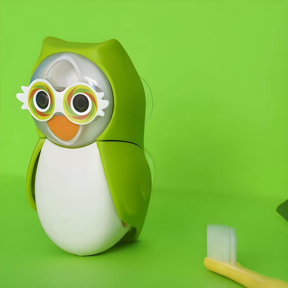 Flipper Toothbrush Cover - Owl Design